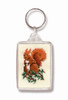 Red Squirrel Keyring Cross Stitch Kit By Textile Heritage