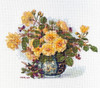 Roses and Berries Counted Cross Stitch Kit By Merejka