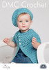 Beret and Cardigan Woolly 5  Crochet Pattern  