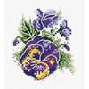 Pansies (1) Cross Stitch Kit By MP Studia