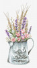 Jug with Lavender Counted Cross Stitch Kit by Luca-S