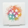 Watercolour Stars Cross Stitch Kit by Meloca Designs