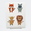 Safari Animals 1 Cross Stitch Kit by Meloca Designs