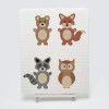 Woodland Animals 2 Cross Stitch Kit By Meloca Design