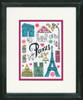 New York & Paris Counted Cross Stitch Kit by Dimensions