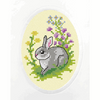 Greeting Card: Easter Bunny Counted Cross Stitch Kit By Orchidea