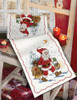 Santa and Sledge Table Runner Counted Cross Stitch Kit by Anchor