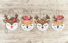 Foxes and Deer Christmas Tree Ornaments Kit By Luca S