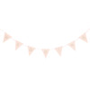 Bunting: Wedding: White with Gold Glitter