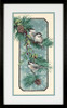 Chickadees on a Branch Stamped Cross Stitch Kit by Dimensions