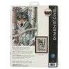 Wintry Wolf Stamped Cross Stitch Kit by Dimensions