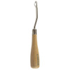 Bent Latch Hook Tool with wooden handle