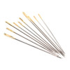 Hand Sewing Needles: Premium: Embroidery: Sizes 3-9: 10 Pieces