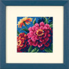 Zinnias Mini Needlepoint Kit by Dimensions