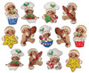 Gingerbread Chef Ornaments Christmas Felt Kits Kit Design Works