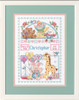 For Baby Birth Record Counted Cross Stitch Kit by Dimensions