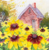 Rudbeckia in the Garden Freestyle Embroidery Kit By Riolis