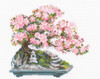 Flowering Bonsai Counted Cross Stitch Kit By Riolis