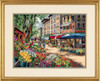 Paris Market Gold Counted Cross Stitch Kit by Dimensions