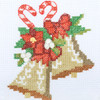Counted Cross Stitch Kit: Bells with Foliage