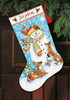 Winter Friends Stocking Counted Cross Stitch Kit by Dimensions