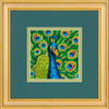 Colourful Peacock Needlepoint Kit by Dimensions