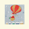 Delivery By Balloon Counted Cross Stitch Card Kit By Bothy Threads