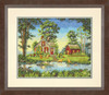 Summer Cottage Counted Cross Stitch Kit by Dimensions