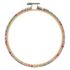 Hoop: Embroidery: Fabric Covered: 15.2cm (6 inches) by Dimensions