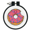 Donut Learn-a-Craft: Counted Cross Stitch Kit by Dimensions