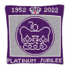 Official Platinum Jubilee Cushion Tapestry Kit By Brigantia