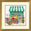 Blooms Flower Shop Counted Cross Stitch Kit by Dimensions