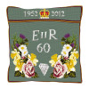 Diamond Jubilee ( Green) Cushion Tapestry Kit By Brigantia