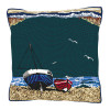 Fishing Boats Cushion Tapestry Kit By Brigantia