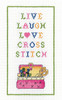 Love Cross stitch Cross Stitch Kit by Heritage