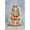 Christmas Bear Counted Cross Stitch Kit On Plastic Canvas By MP Studia