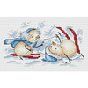 Winter Competition Counted Cross Stitch Kit By MP Studia