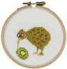 Kiwi Bird Cross stitch Kit by Pako