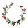Garland: Frosted Pinecone: 1 Piece: 146cm