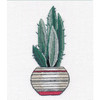 Agave Counted Cross Stitch Kit By Oven
