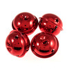 Bells: Jingle Star: 4cm: Red: 4 Pack by Trimits