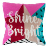 Shine Bright Cushion Half Cross Stitch Kit by Trimits