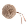 Pom Pom: Faux Fur: 11cm: 1 Piece: Natural