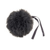 Pom Pom: Faux Fur: 11cm: 1 Piece: Grey