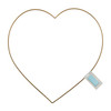 Craft Hoop: Wire: Heart: 20cm: Gold by Trimits