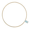 Round Craft Hoop: Wire: 25cm: Gold by Trimits
