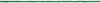 Macramé Cord: Cotton: 50m x 4mm: Emerald by Trimits