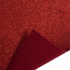 Glitter Felt Roll: 1m x 45cm: Red by Trimits