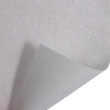 Glitter Felt Fabric Roll: 1 roll 5m x 90cm: White by Trimits