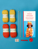 Stripey Cat Scarf and Hat Knitting Kit by DMC